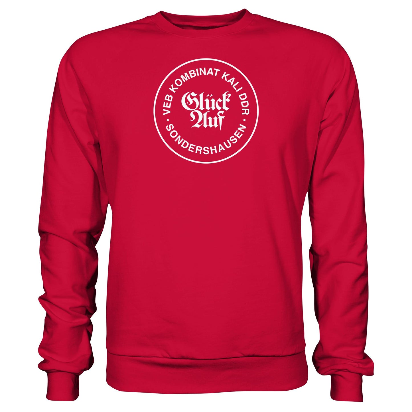 DDR Ostalgie Pullover Unisex • VEB KOMBINAT KALI SONDERSHAUSEN