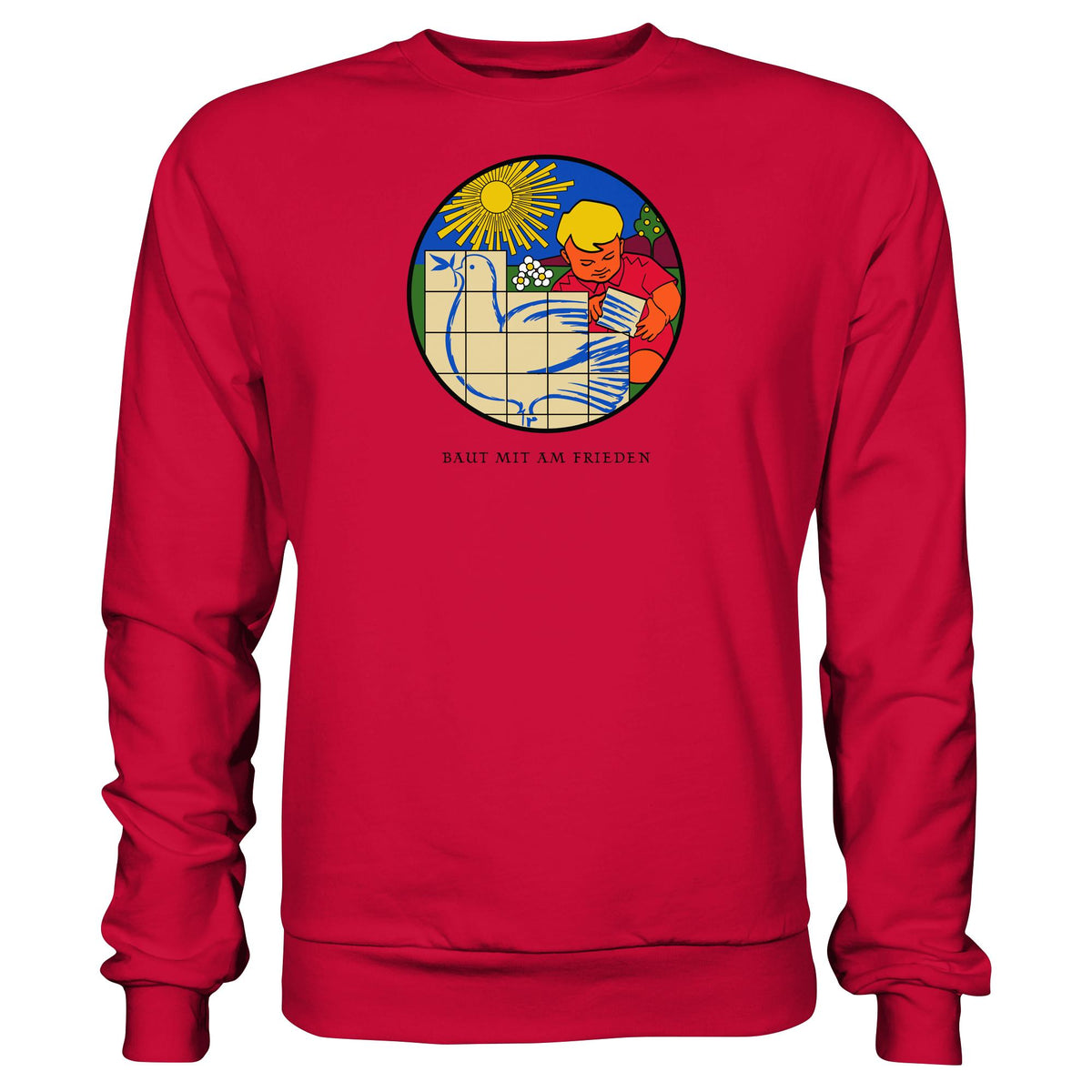 BAUT MIT AM FRIEDEN | DDR Ostalgie Pullover Unisex