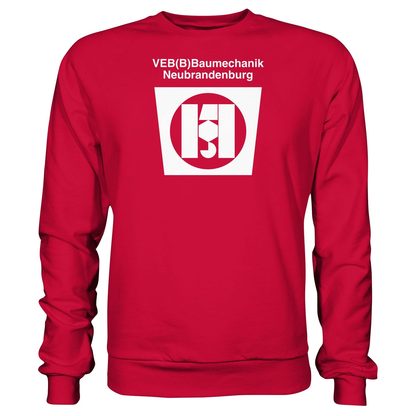 DDR Ostalgie Pullover Unisex • VEB BAUMECHANIK NEUBRANDENBURG