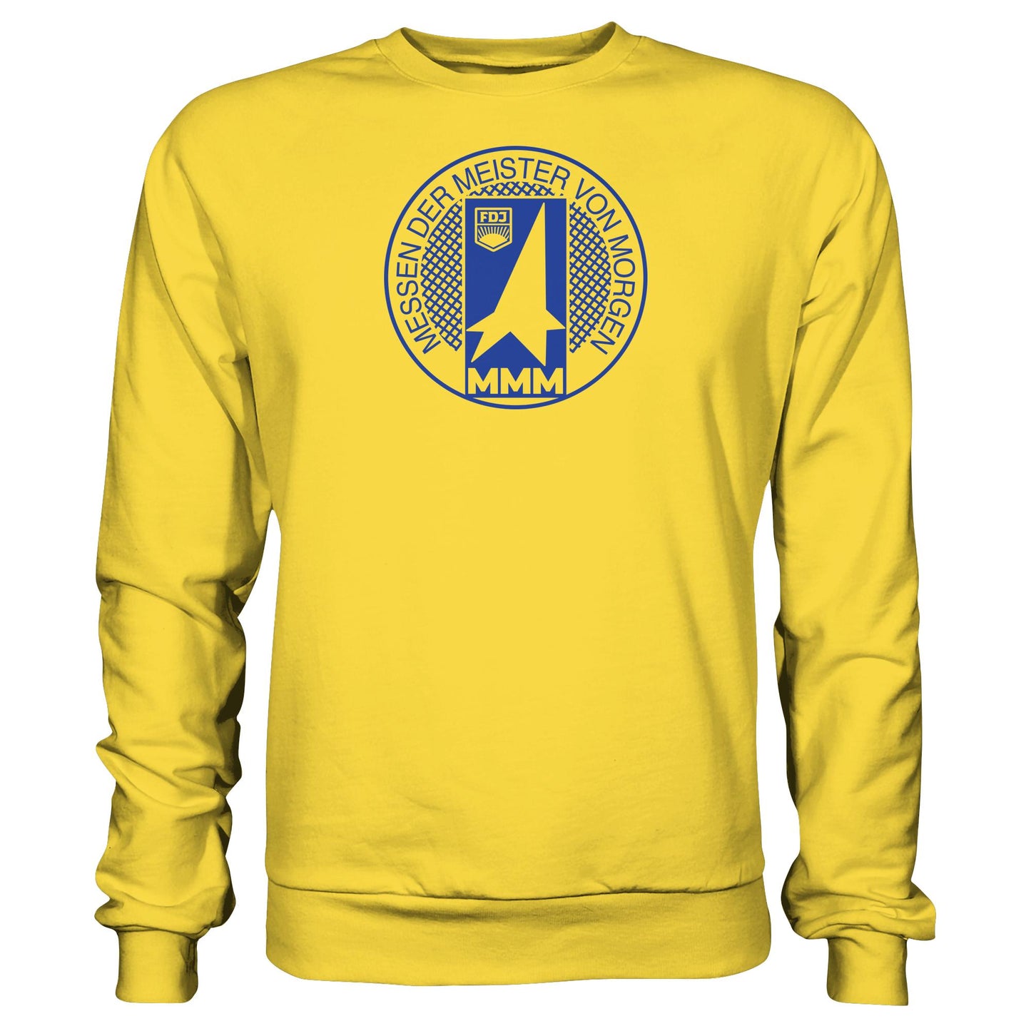 DDR Ostalgie Pullover Unisex • MMM - MESSEN DER MEISTER VON MORGEN (FDJ)