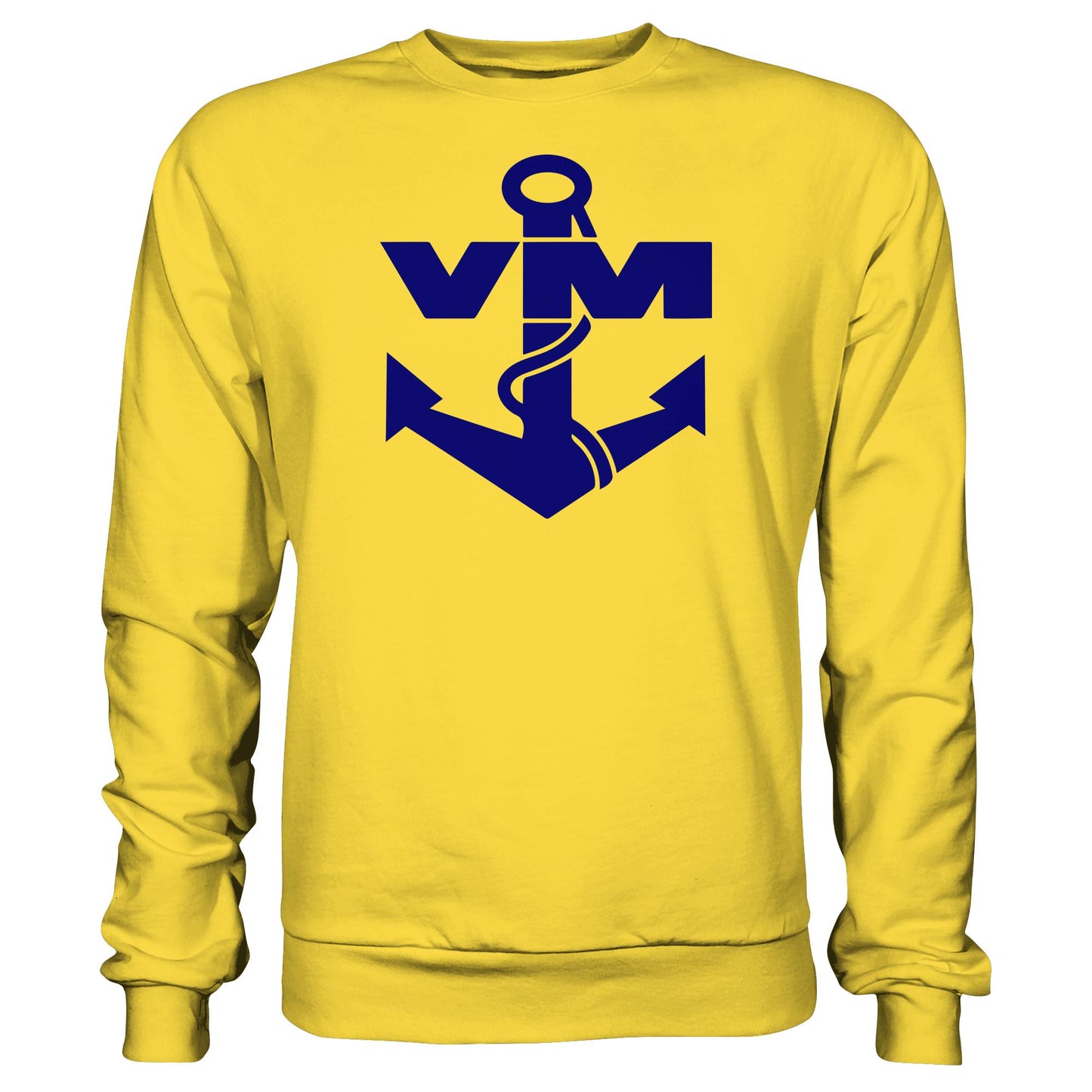 DDR Ostalgie Pullover Unisex • NVA EMBLEM - VOLKSMARINE SEESTREITKRÄFTE - BRUST