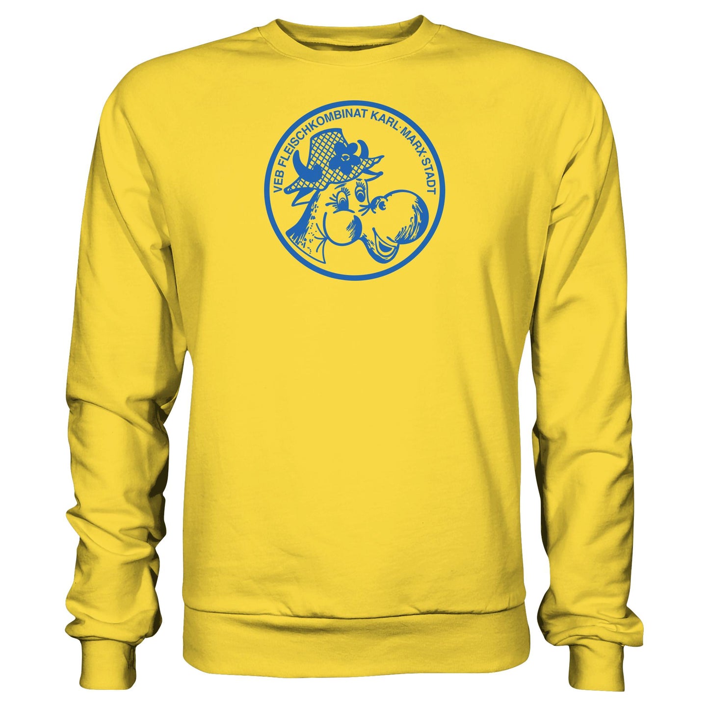 DDR Ostalgie Pullover Unisex • VEB FLEISCHKOMBINAT KARL-MARX-STADT