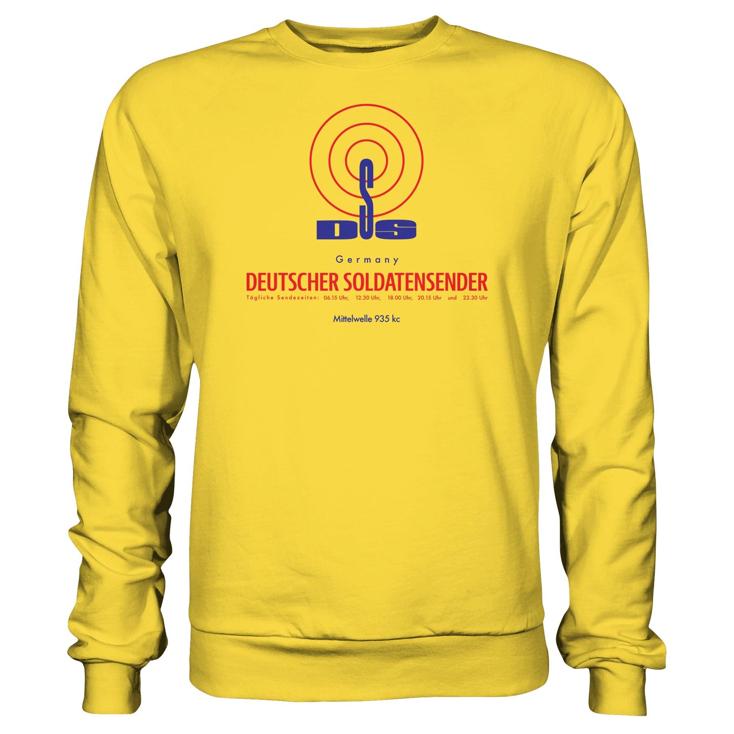 DDR Ostalgie Pullover Unisex • DEUTSCHER SOLDATENSENDER BERLIN