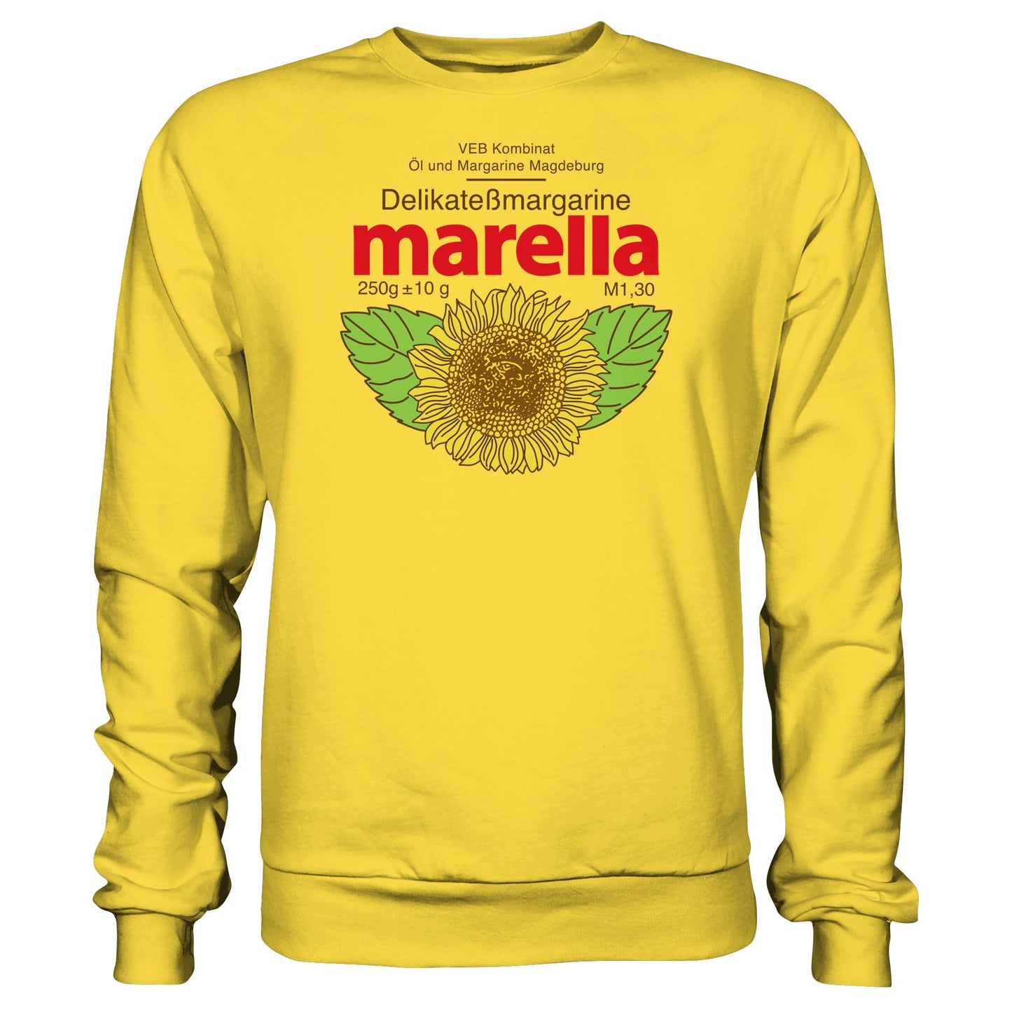 DDR Ostalgie Pullover Unisex • MARELLA MARGARINE - VEB KOMBINAT ÖL MAGDEBURG