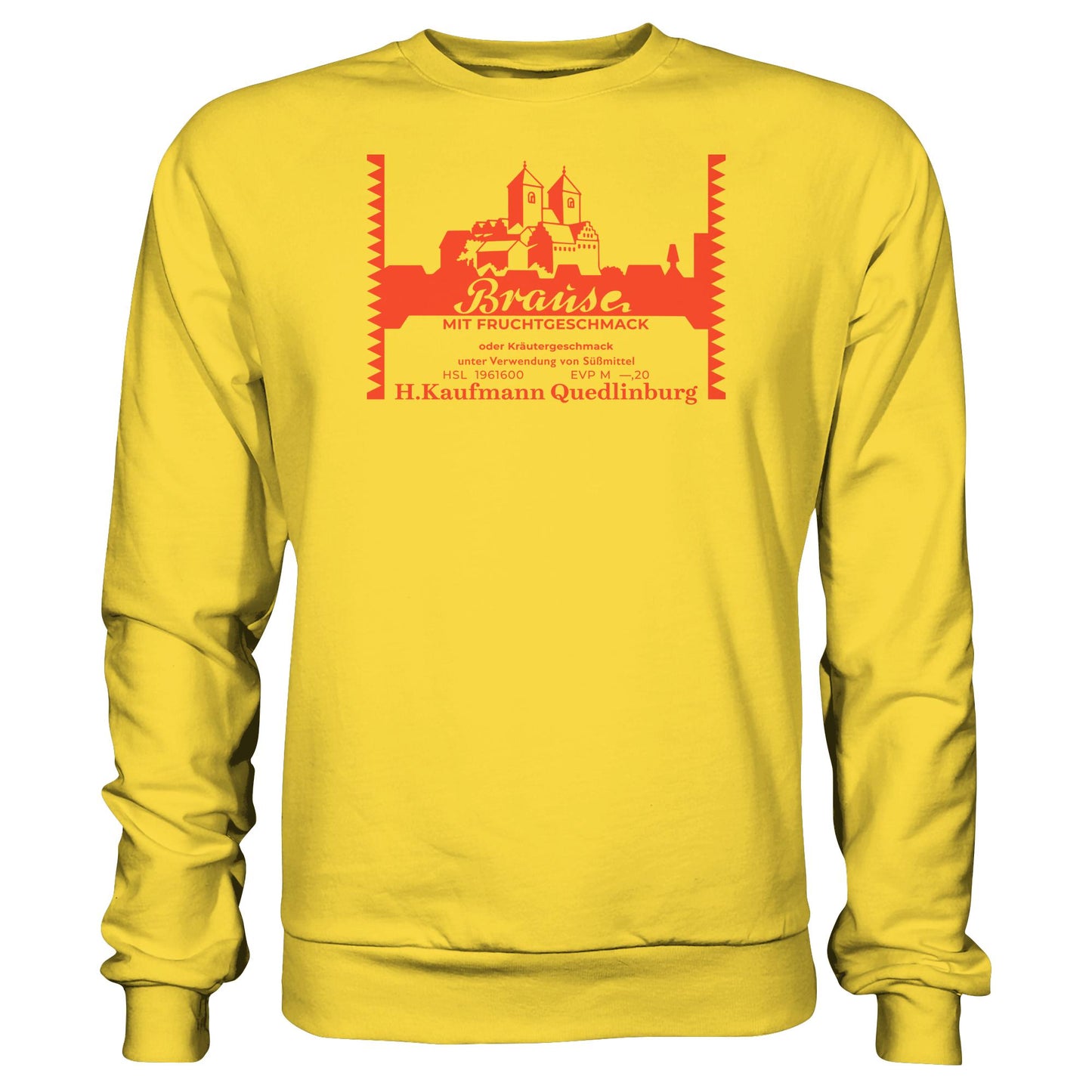 DDR Ostalgie Pullover Unisex • BRAUSE - KAUFMANN QUEDLINBURG