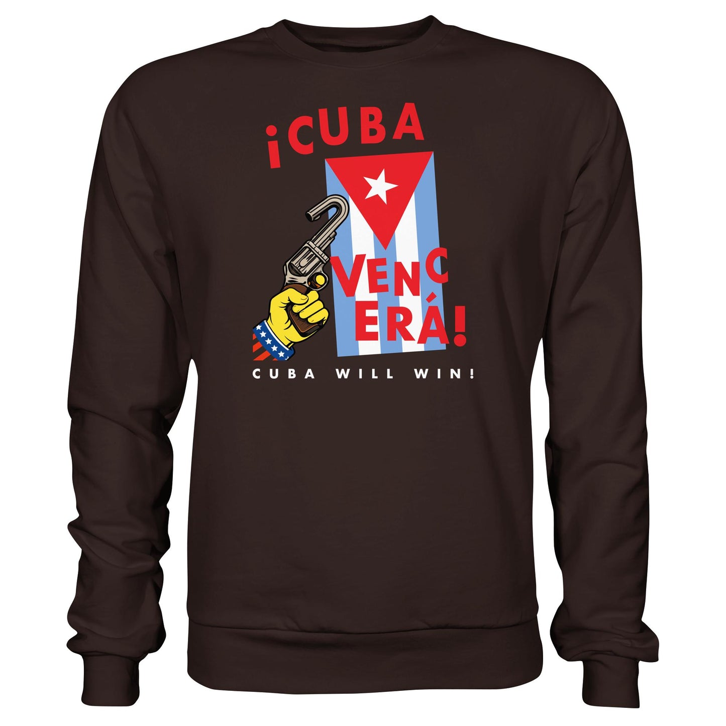 DDR Ostalgie Pullover Unisex • VENCERÁ! CUBA WILL WIN! (ORIGINAL POSTER KUBA)