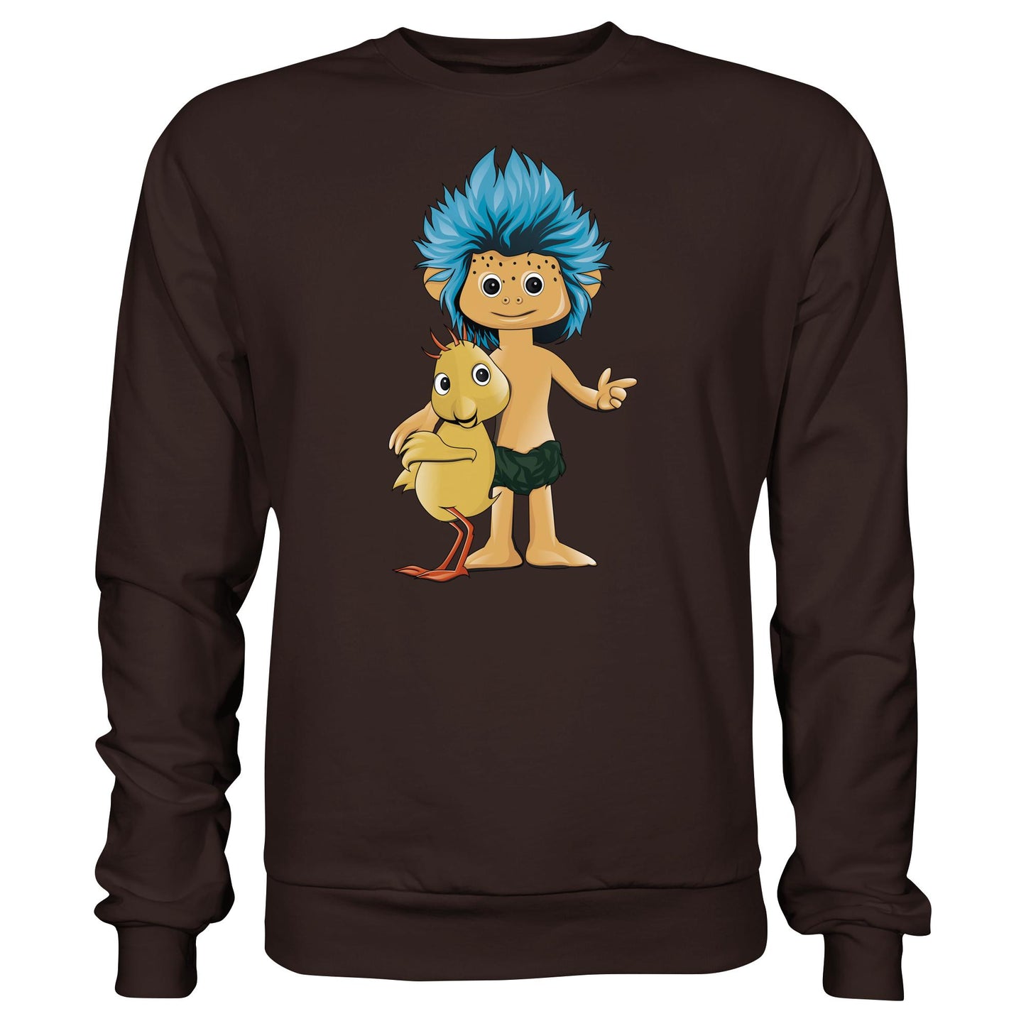 DDR Ostalgie Pullover Unisex • UNSER SANDMÄNNCHEN - PLUMPS & KÜKEN