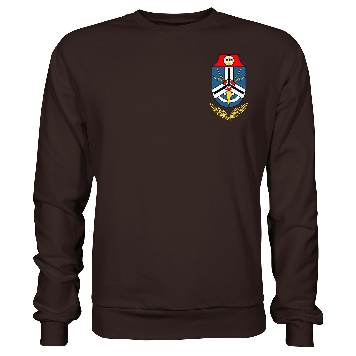 DDR Ostalgie Pullover Unisex • NVA EMBLEM - MARINEGESCHWADER 18 - KURT BARTHEL
