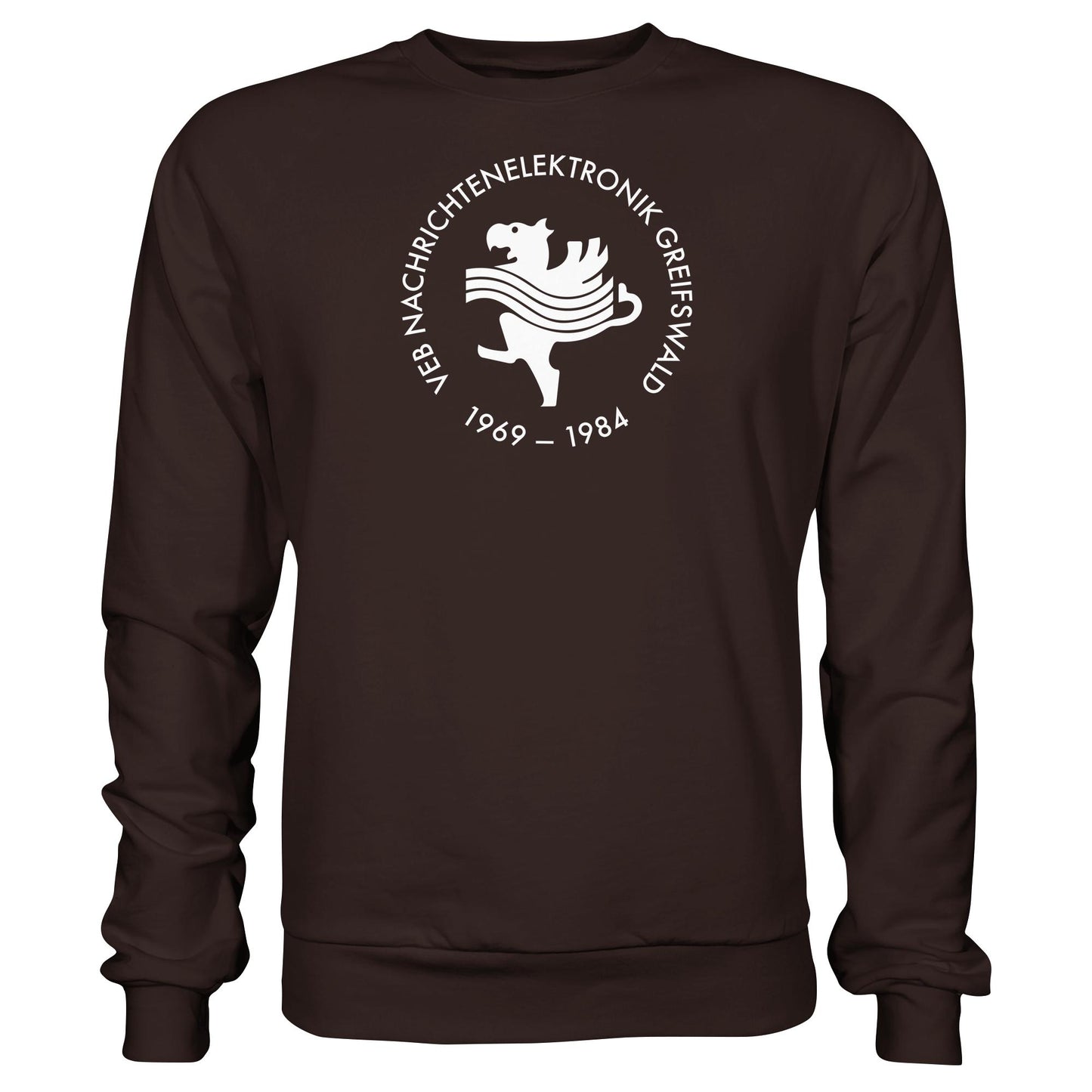 DDR Ostalgie Pullover Unisex • VEB NACHRICHTENELEKTRONIK GREIFSWALD