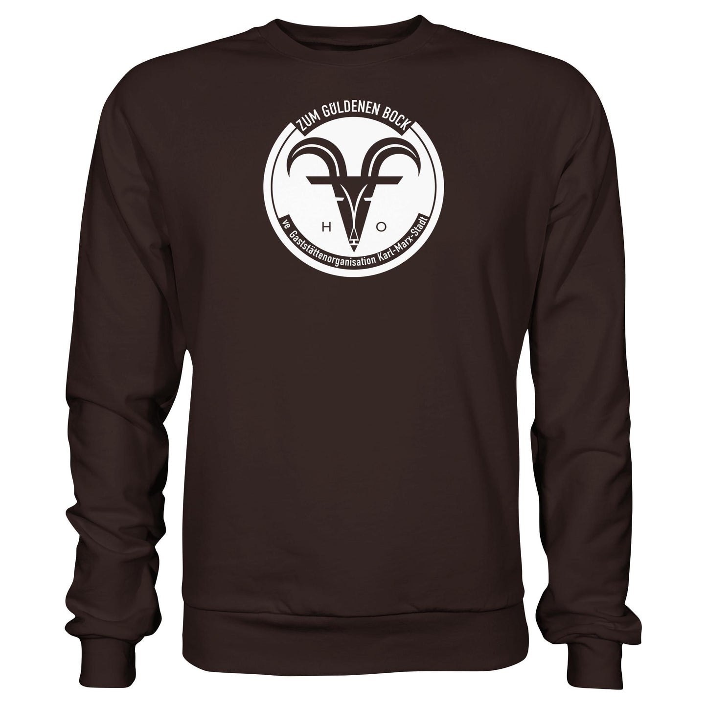 DDR Ostalgie Pullover Unisex • ZUM GÜLDENEN BOCK - VE GASTSTÄTTEN KARL-MARX-STADT