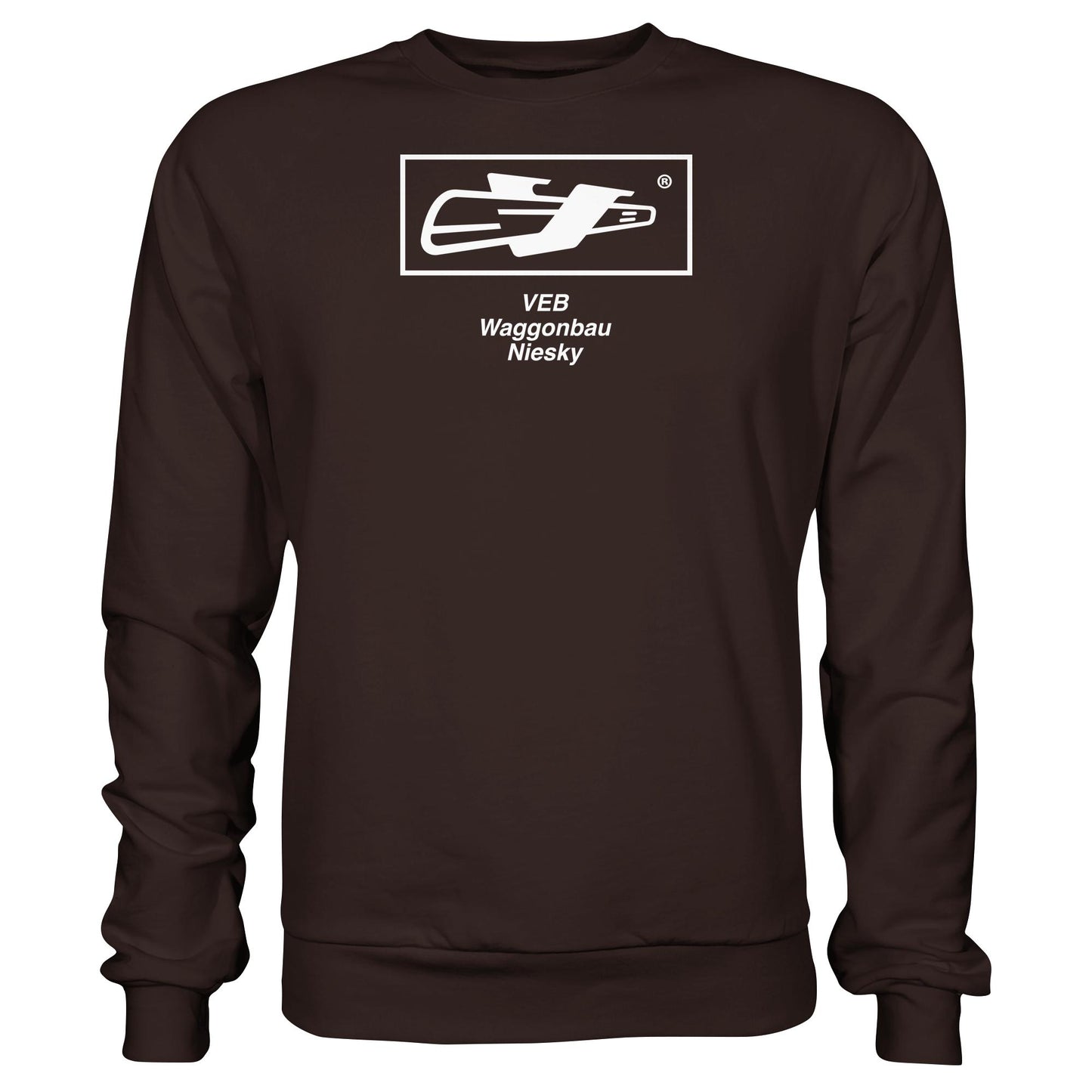 DDR Ostalgie Pullover Unisex • VEB WAGGONBAU NIESKY