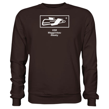 DDR Ostalgie Pullover Unisex • VEB WAGGONBAU NIESKY