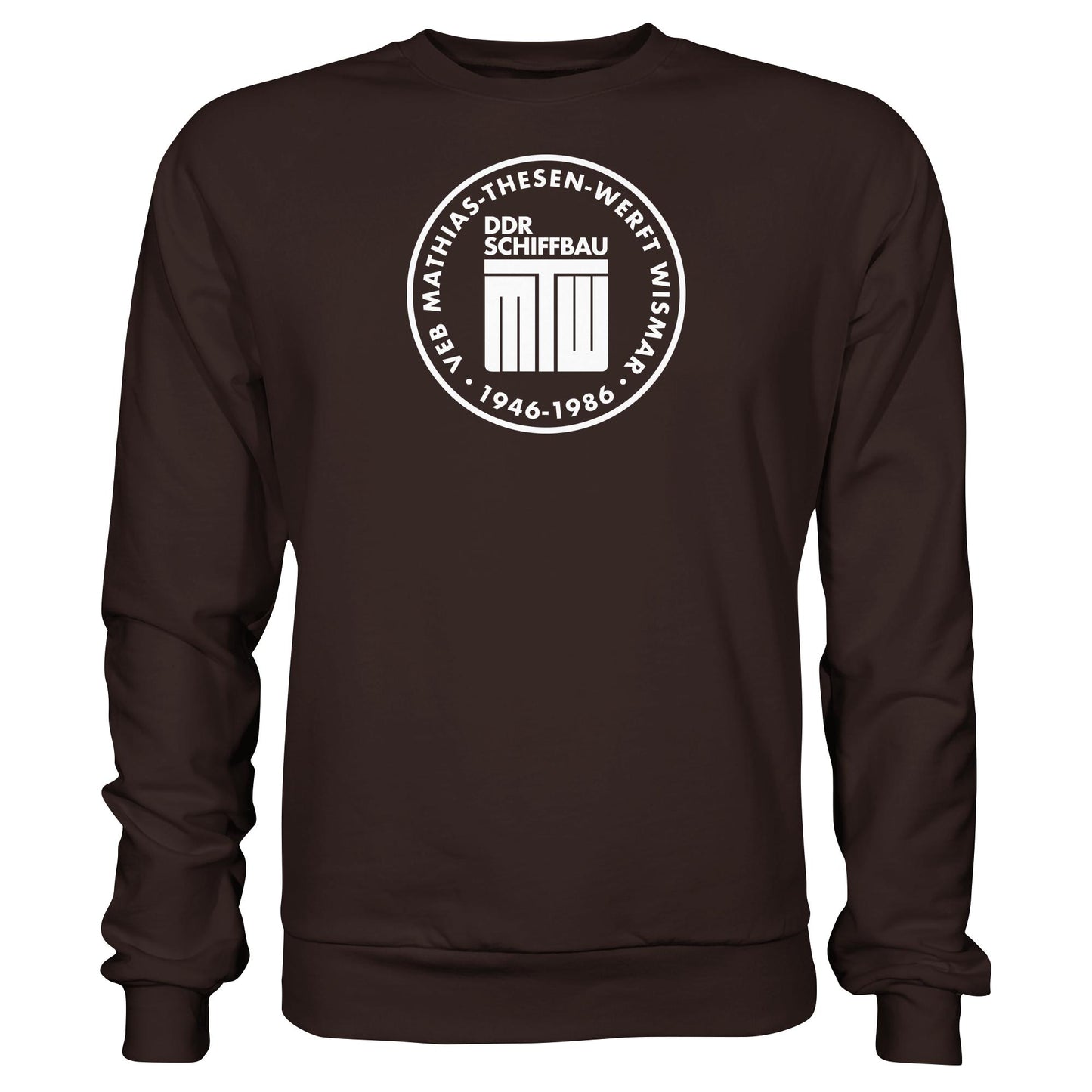 DDR Ostalgie Pullover Unisex • MATHIAS-THESEN-WERFT WISMAR