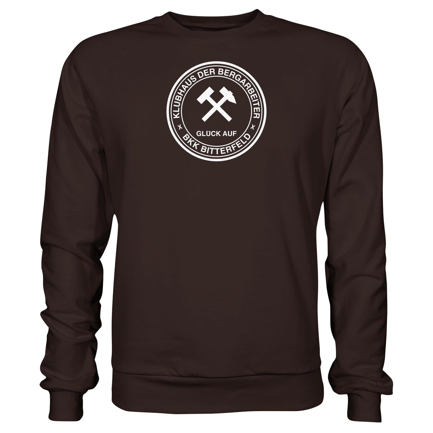 DDR Ostalgie Pullover Unisex • KLUBHAUS DER BERGARBEITER BITTERFELD