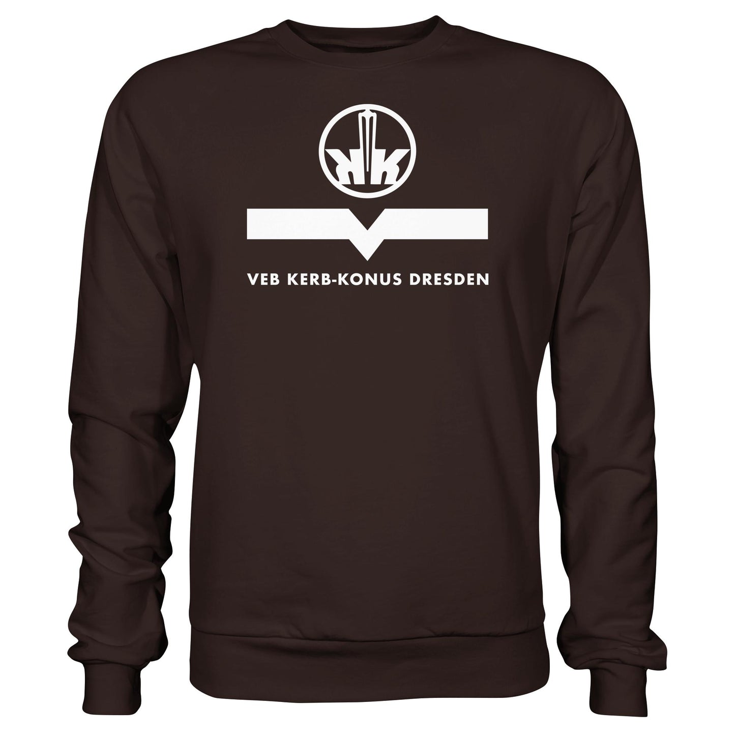 DDR Ostalgie Pullover Unisex • VEB KERB-KONUS DRESDEN