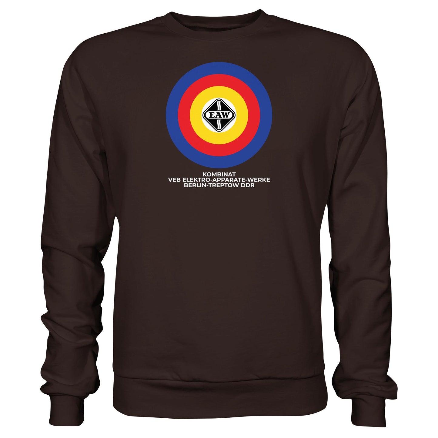 DDR Ostalgie Pullover Unisex • VEB ELEKTRO-APPARATE-WERKE BERLIN-TREPTOW
