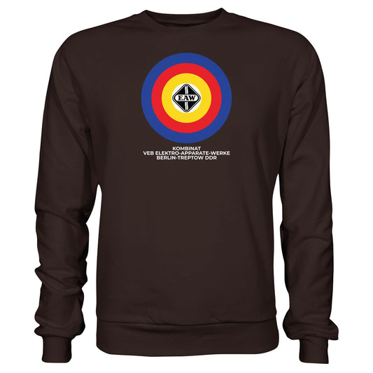 DDR Ostalgie Pullover Unisex • VEB ELEKTRO-APPARATE-WERKE BERLIN-TREPTOW