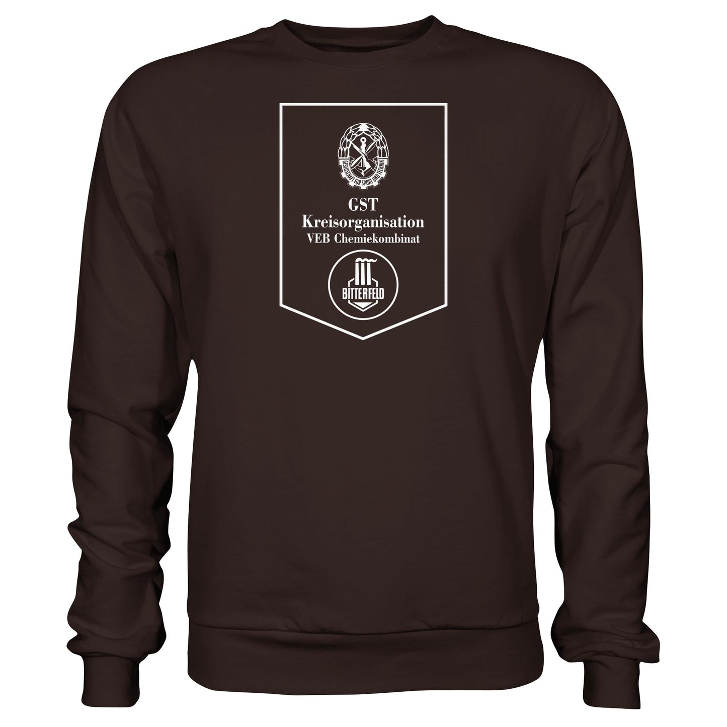 DDR Ostalgie Pullover Unisex • GST DES VEB CHEMIEKOMBINAT BITTERFELD