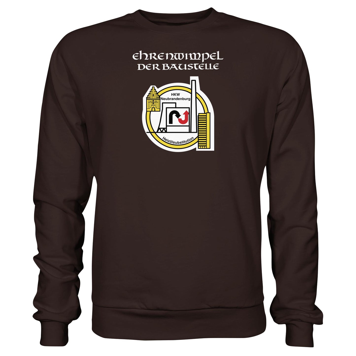 DDR Ostalgie Pullover Unisex • EHRENWIMPEL HKW NEUBRANDENBURG