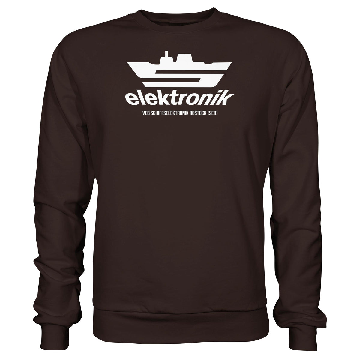 DDR Ostalgie Pullover Unisex • VEB SCHIFFSELEKTRONIK ROSTOCK