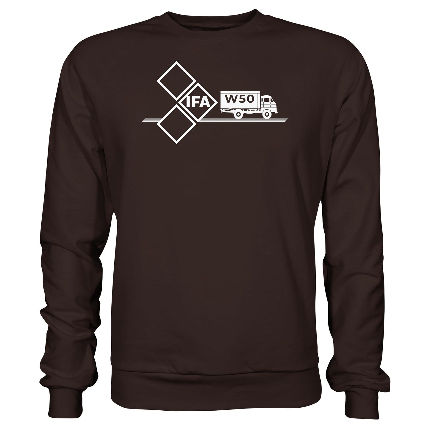 DDR Ostalgie Pullover Unisex • IFA W50 (ORIGINAL SCHILD)