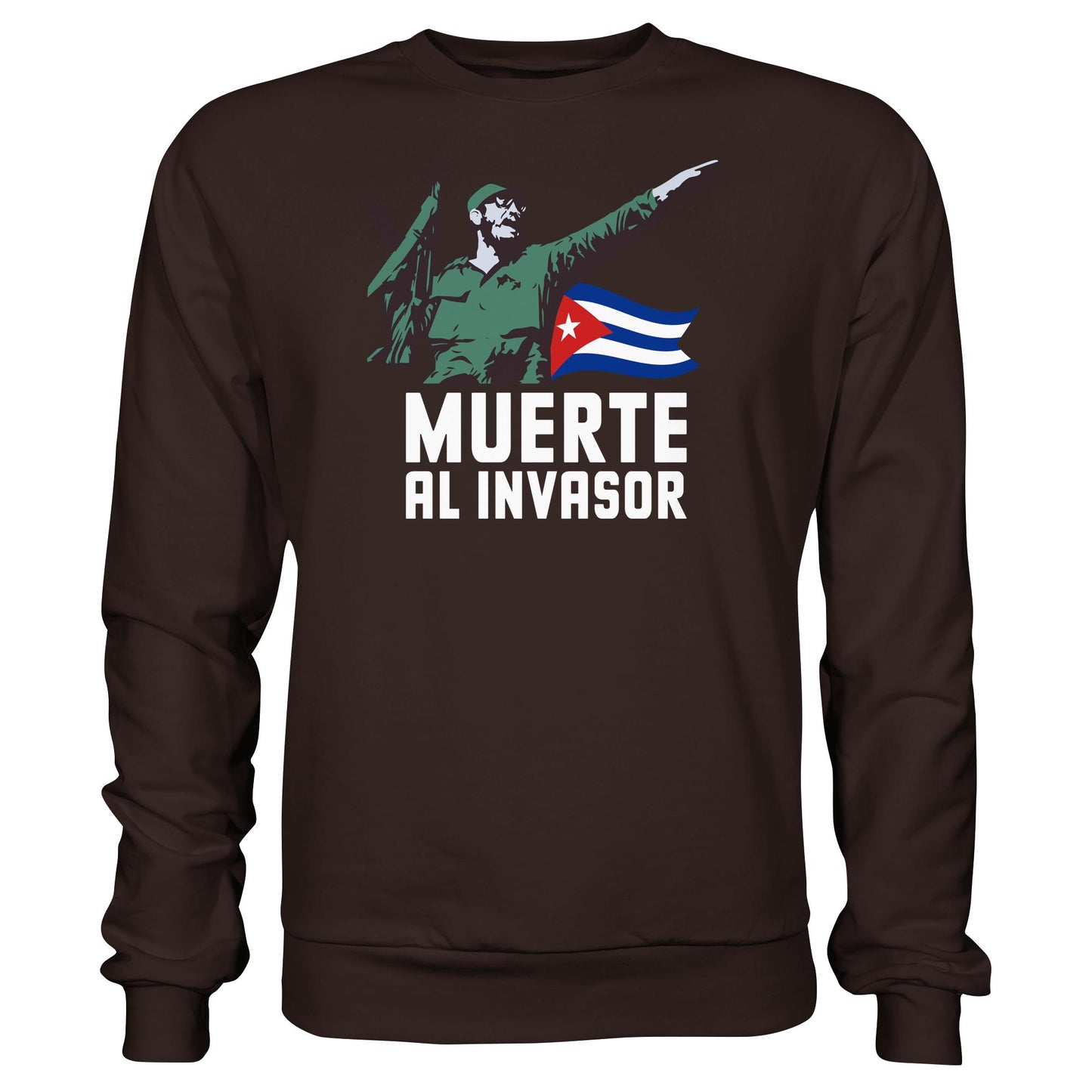 DDR Ostalgie Pullover Unisex • KUBA - MUERTE AL INVASOR