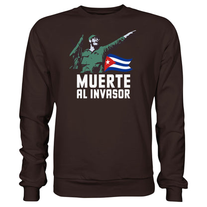 DDR Ostalgie Pullover Unisex • KUBA - MUERTE AL INVASOR
