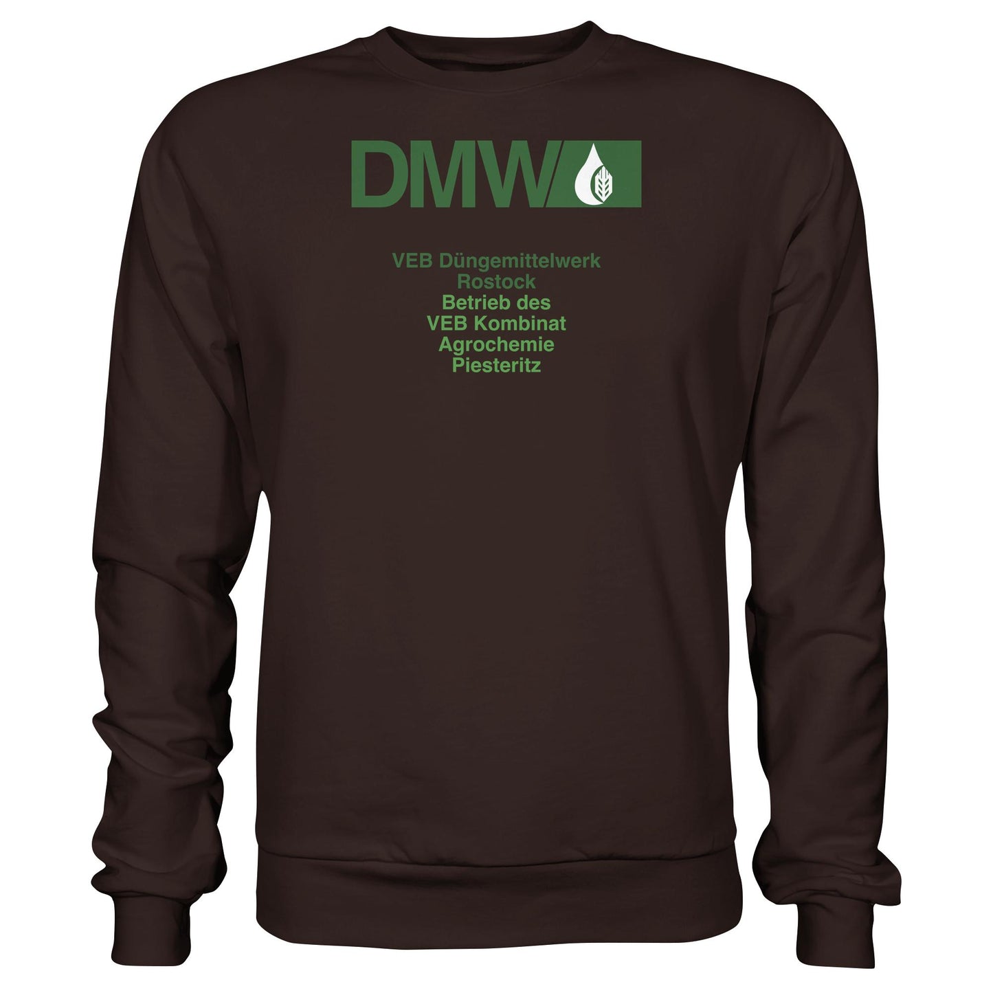 DDR Ostalgie Pullover Unisex • VEB DÜNGEMITTELWERK ROSTOCK