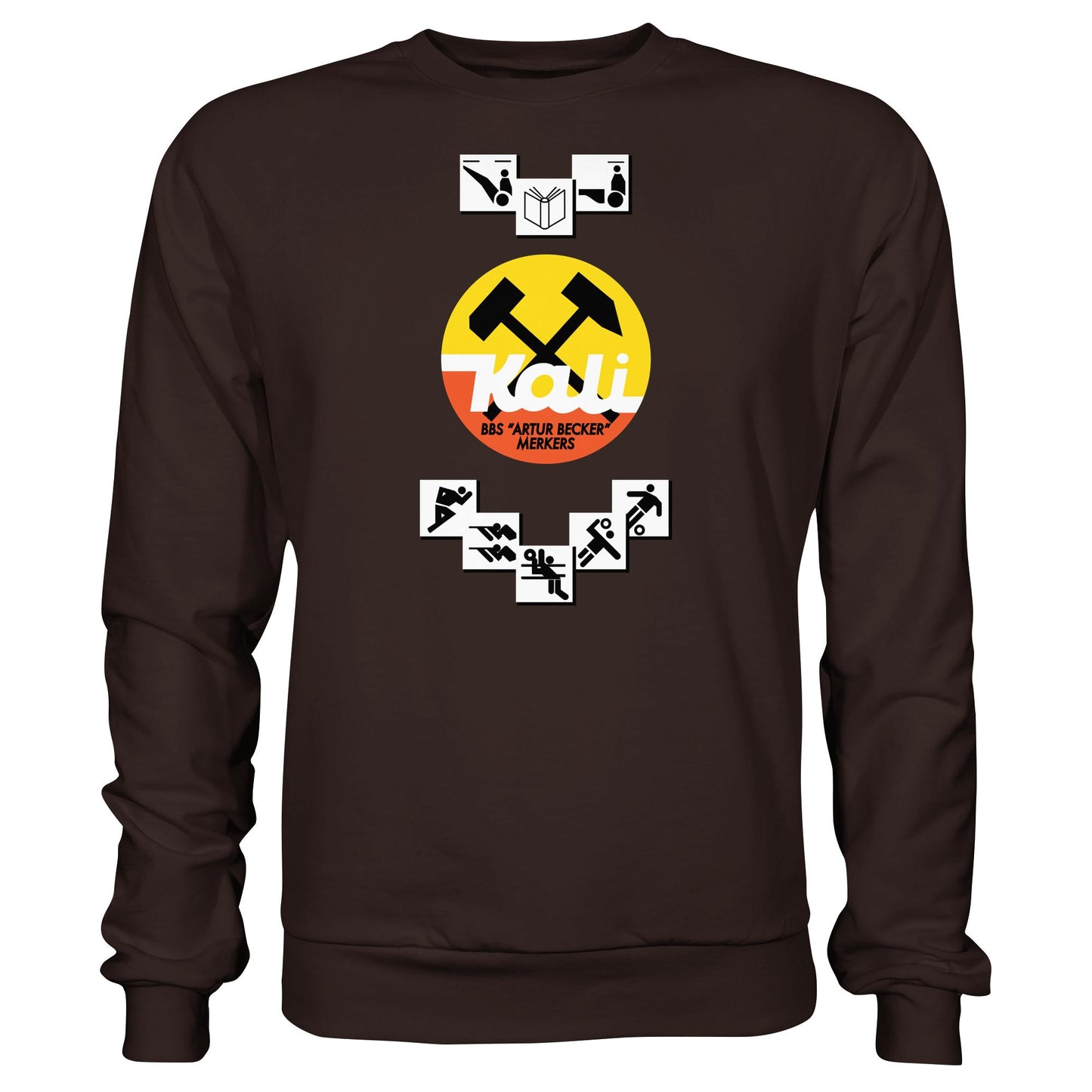 DDR Ostalgie Pullover Unisex • BBS KALI ARTUR BECKER - MERKERS