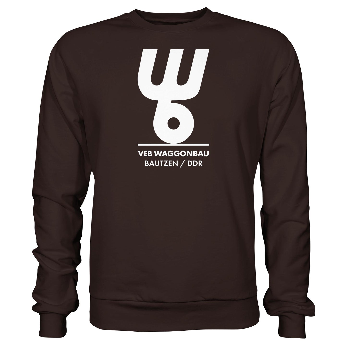 DDR Ostalgie Pullover Unisex • VEB WAGGONBAU BAUTZEN
