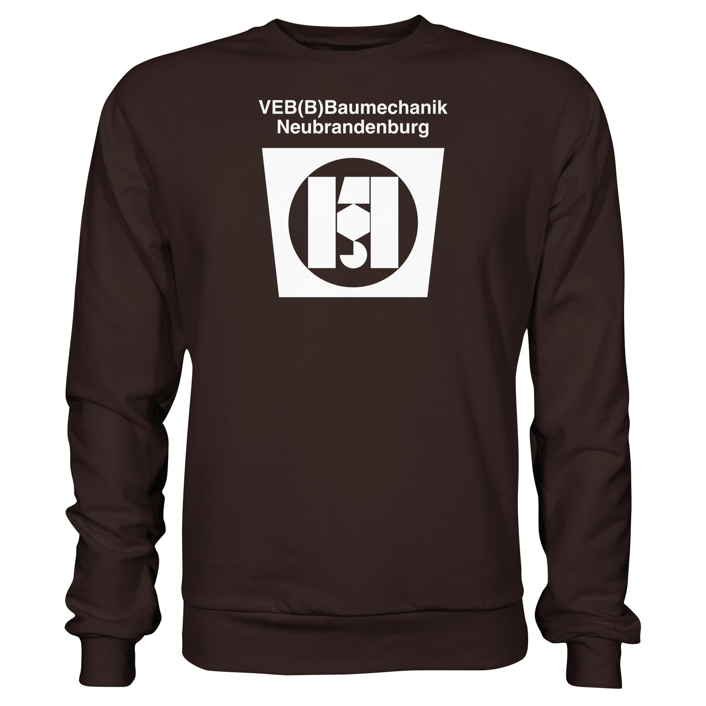 DDR Ostalgie Pullover Unisex • VEB BAUMECHANIK NEUBRANDENBURG