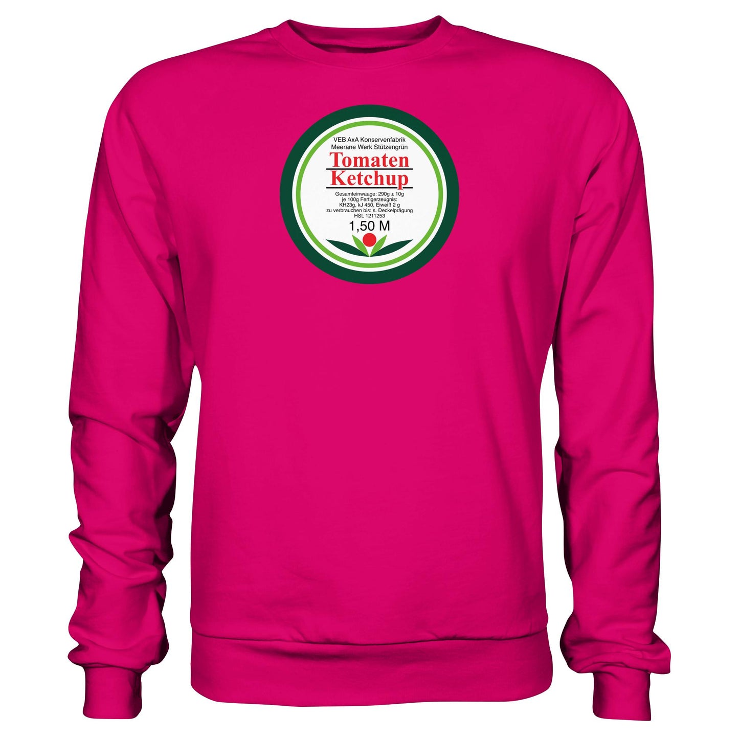 DDR Ostalgie Pullover Unisex • VEB AXA KONSERVEN MEERANE - TOMATEN-KETCHUP