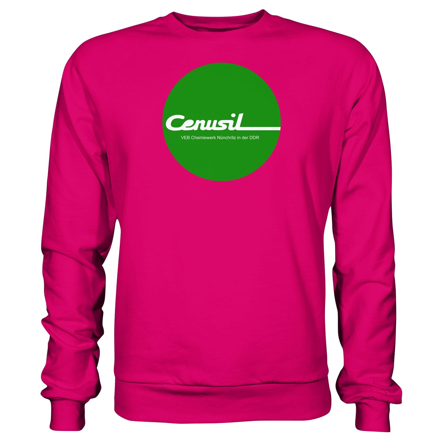 DDR Ostalgie Pullover Unisex • CENUSIL - VEB CHEMIE NÜNCHRITZ