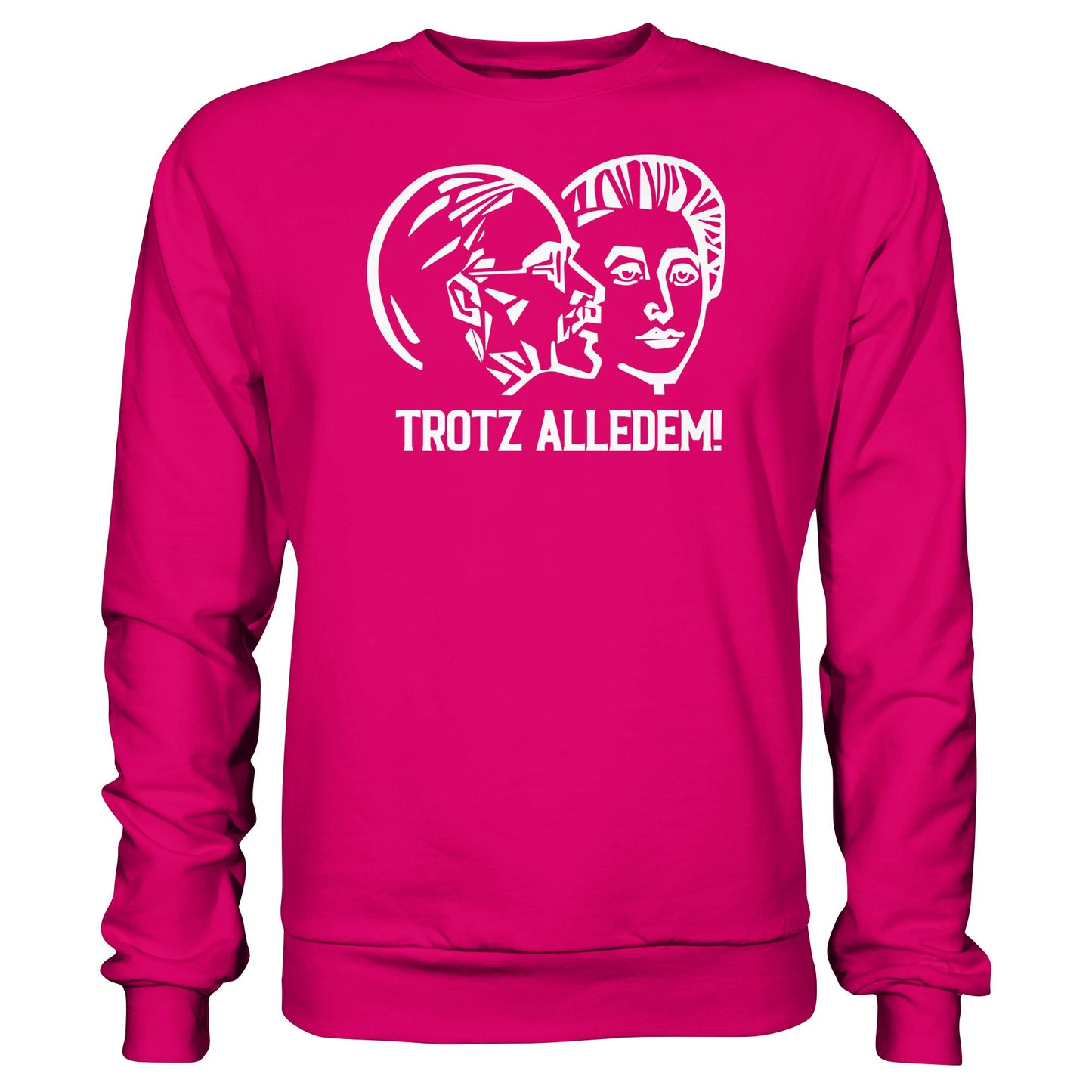 DDR Ostalgie Pullover Unisex • DDR STAATSRATSGEBÄUDE - TROTZ ALLEDEM!