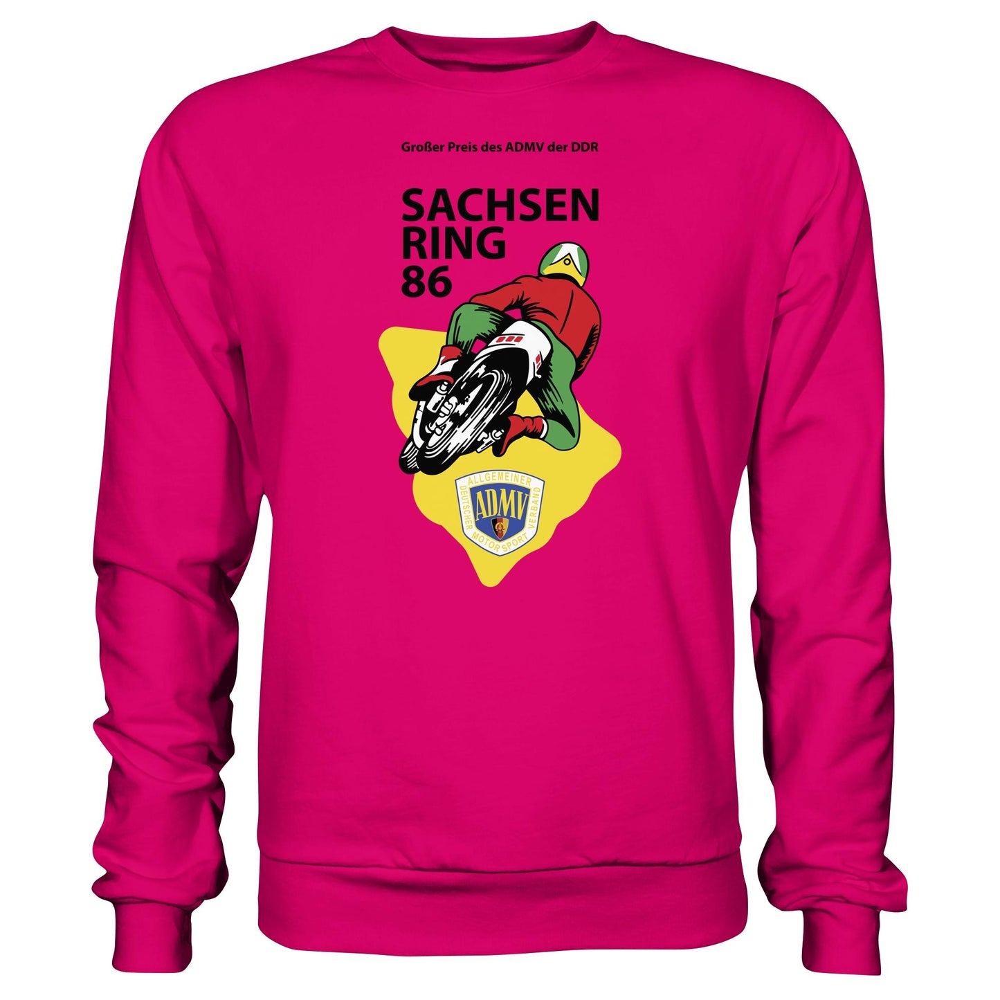 DDR Ostalgie Pullover Unisex • GROSSER PREIS DER DDR - SACHSENRING 1986
