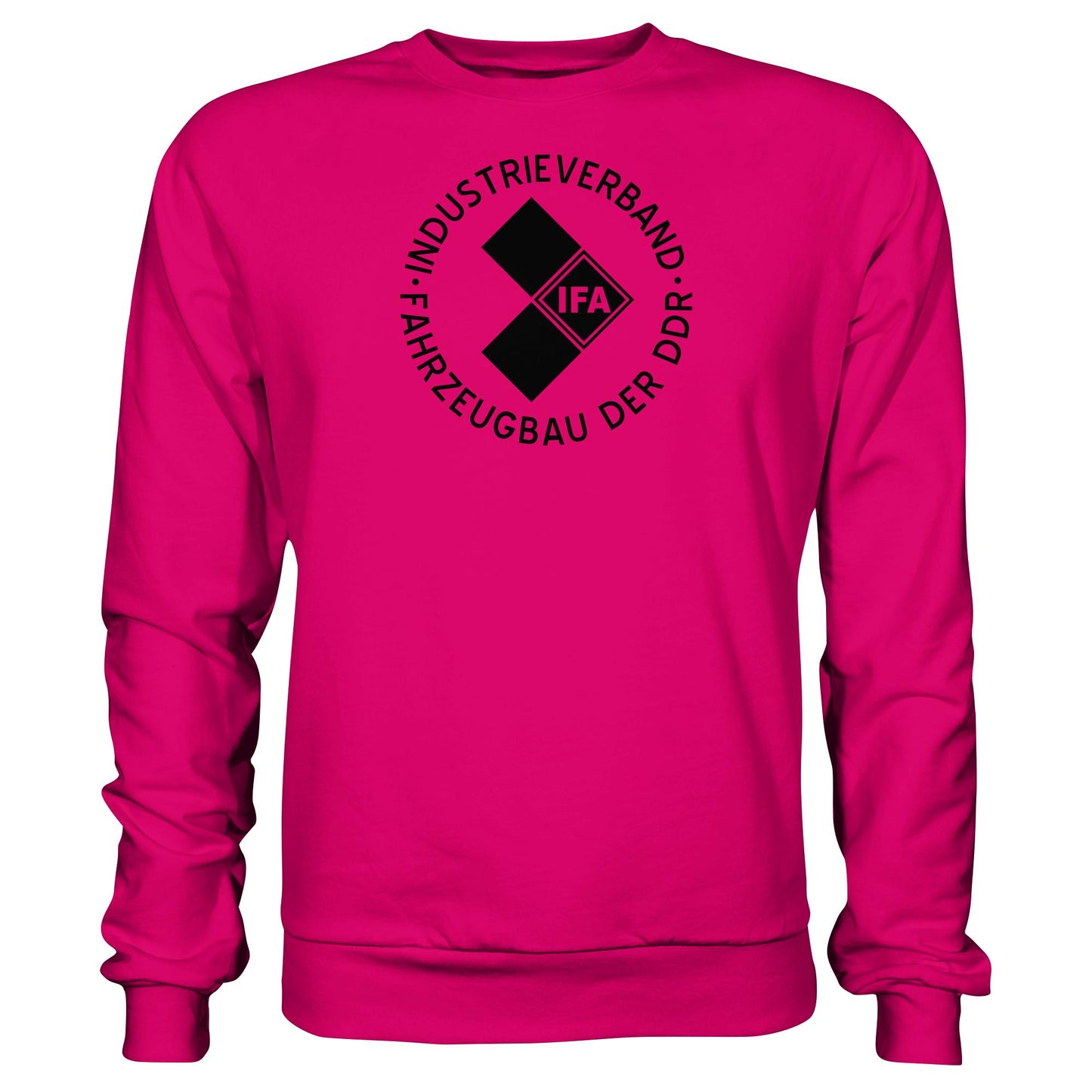 DDR Ostalgie Pullover Unisex • IFA INDUSTRIEVERBAND FAHRZEUGBAU ( LOGO 1970er) - hell