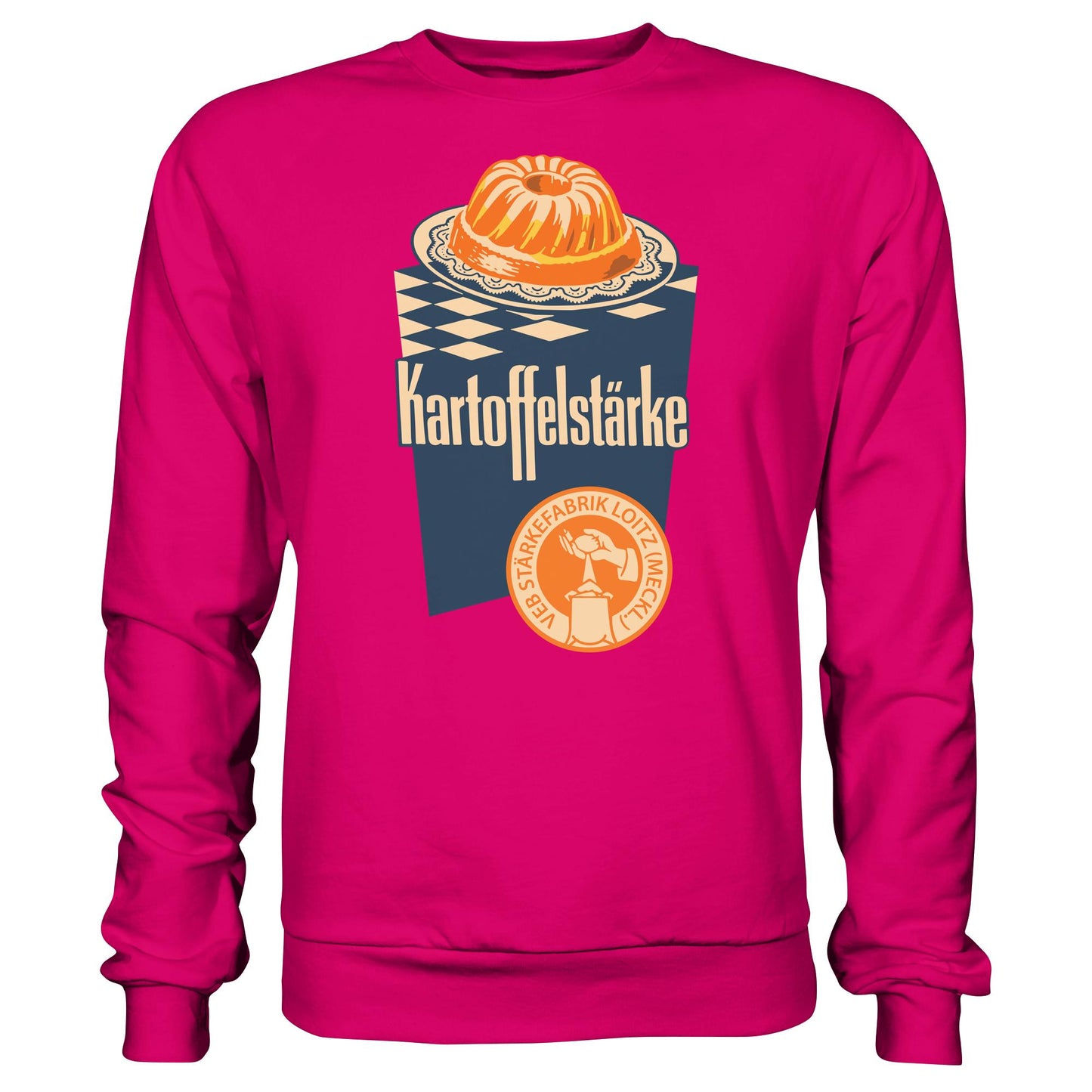 DDR Ostalgie Pullover Unisex • VEB KARTOFFELSTÄRKE - VEB STÄRKEFABRIK LOITZ