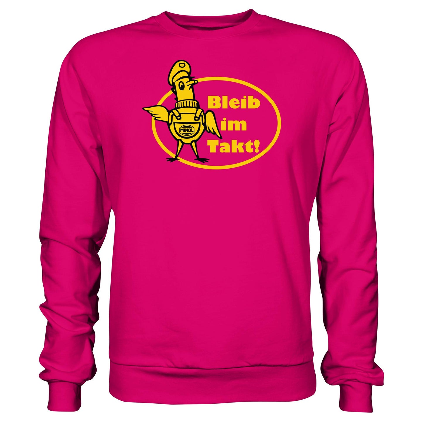 DDR Ostalgie Pullover Unisex • MINOL - BLEIB IM TAKT