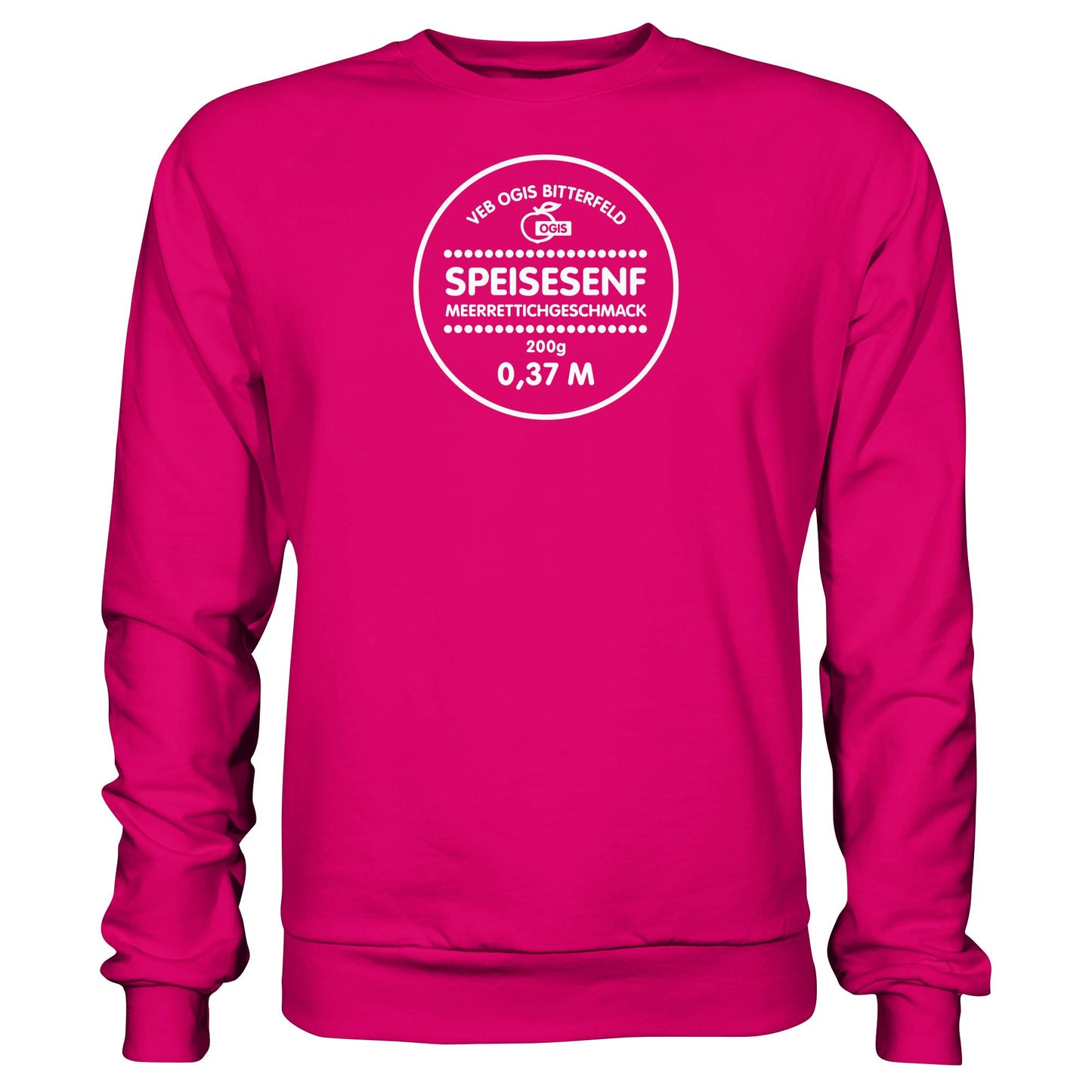 DDR Ostalgie Pullover Unisex • VEB OGIS BITTERFELD - SPEISESENF