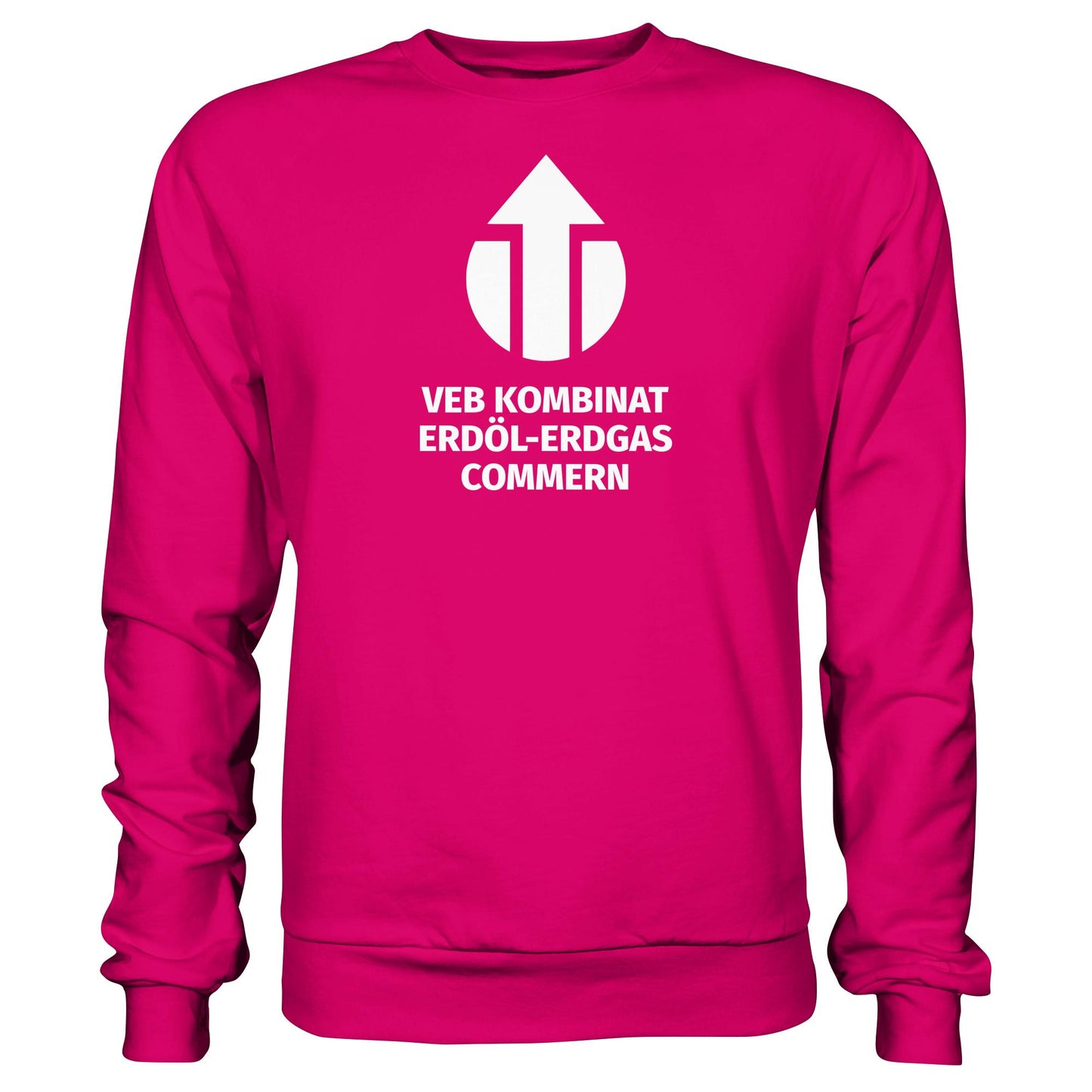 DDR Ostalgie Pullover Unisex • VEB KOMBINAT ERDÖL-ERDGAS COMMERN