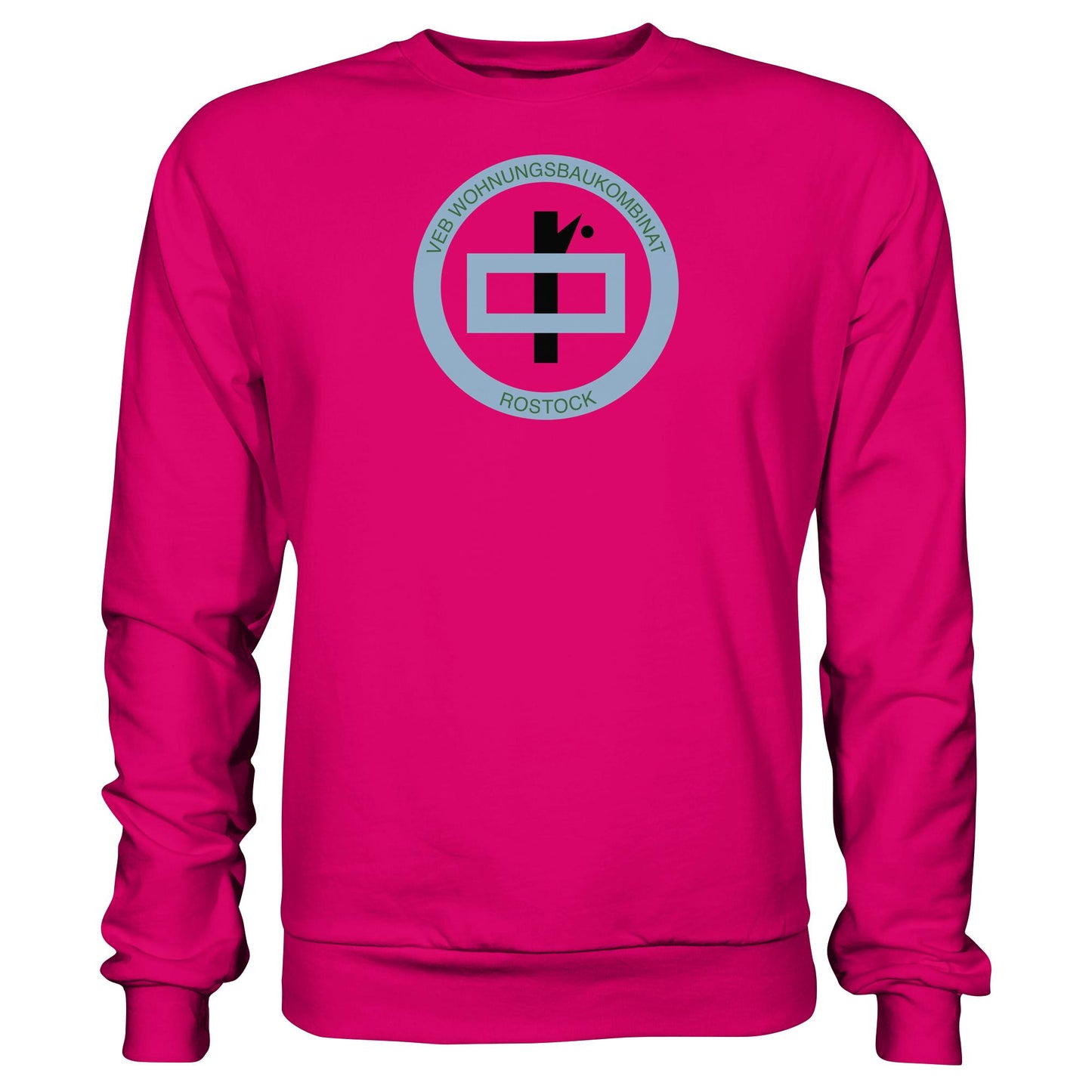 DDR Ostalgie Pullover Unisex • VEB WOHNUNGSBAUKOMBINAT ROSTOCK