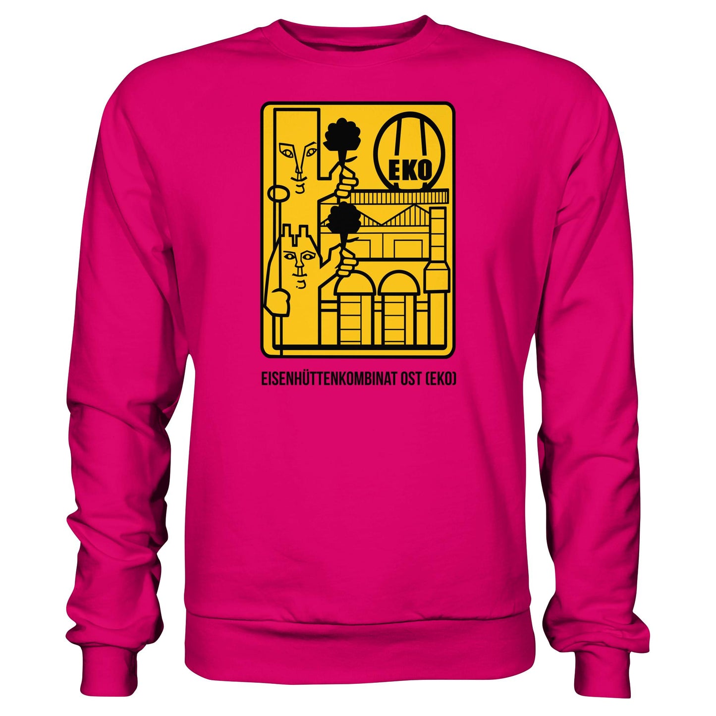 DDR Ostalgie Pullover Unisex • EISENHÜTTENKOMBINAT OST (EKO)
