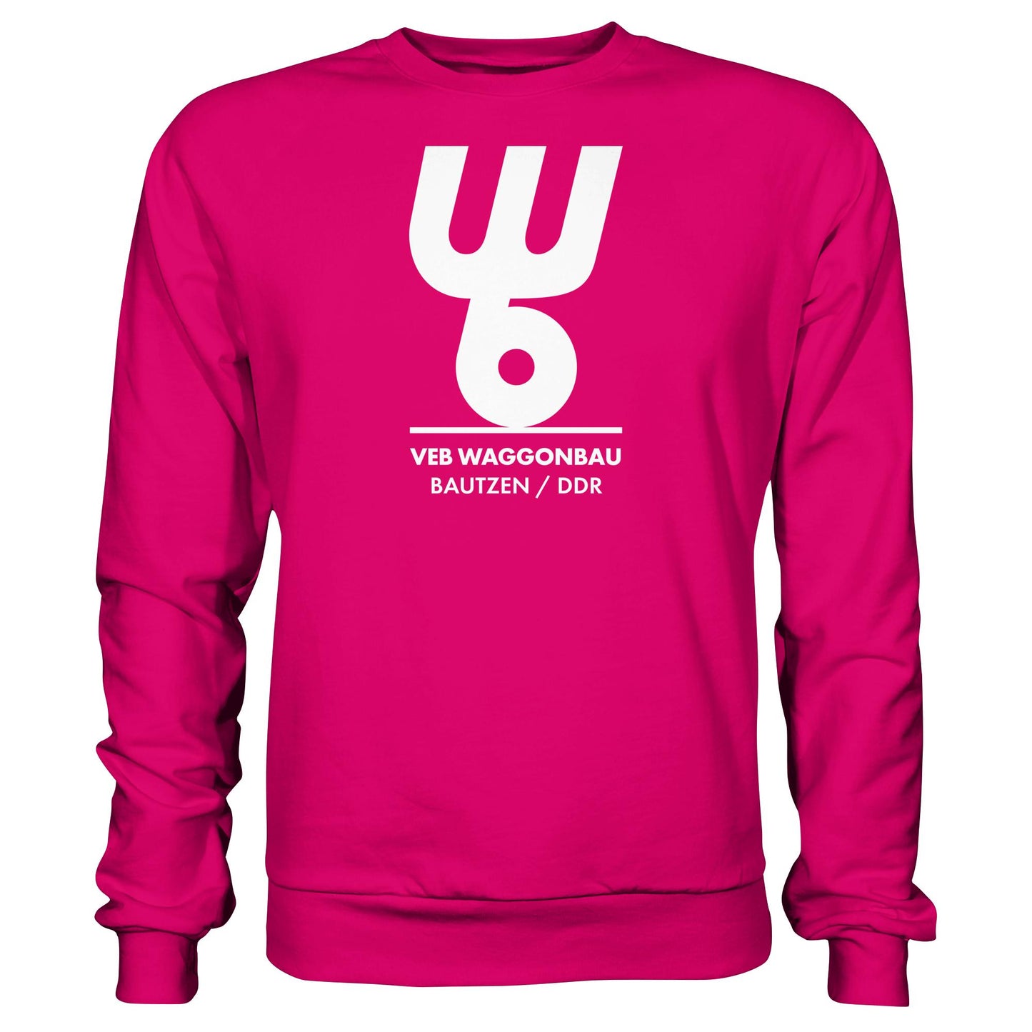 DDR Ostalgie Pullover Unisex • VEB WAGGONBAU BAUTZEN