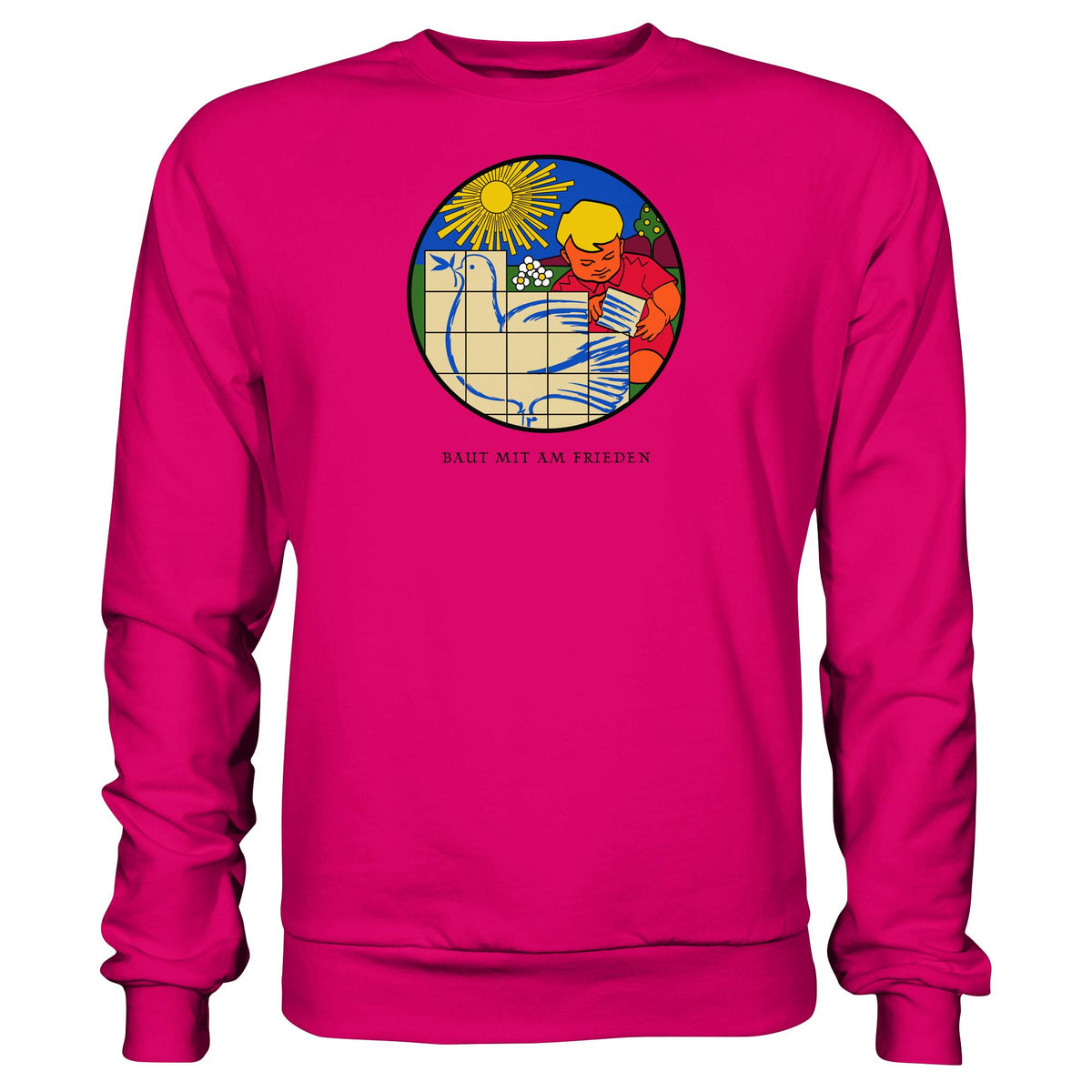 BAUT MIT AM FRIEDEN | DDR Ostalgie Pullover Unisex