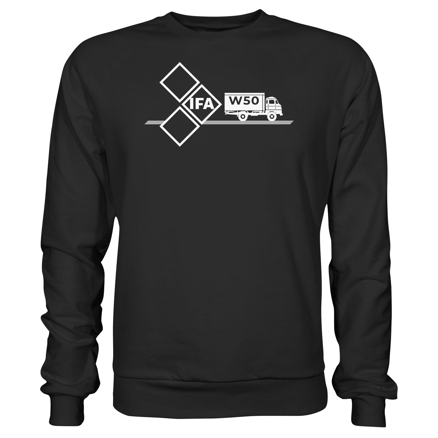 DDR Ostalgie Pullover Unisex • IFA W50 (ORIGINAL SCHILD)