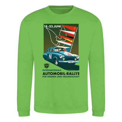 PULLOVER UNISEX • INTERNATIONALE RALLYE WARTBURG 1961 (ORIGINAL-PLAKAT)