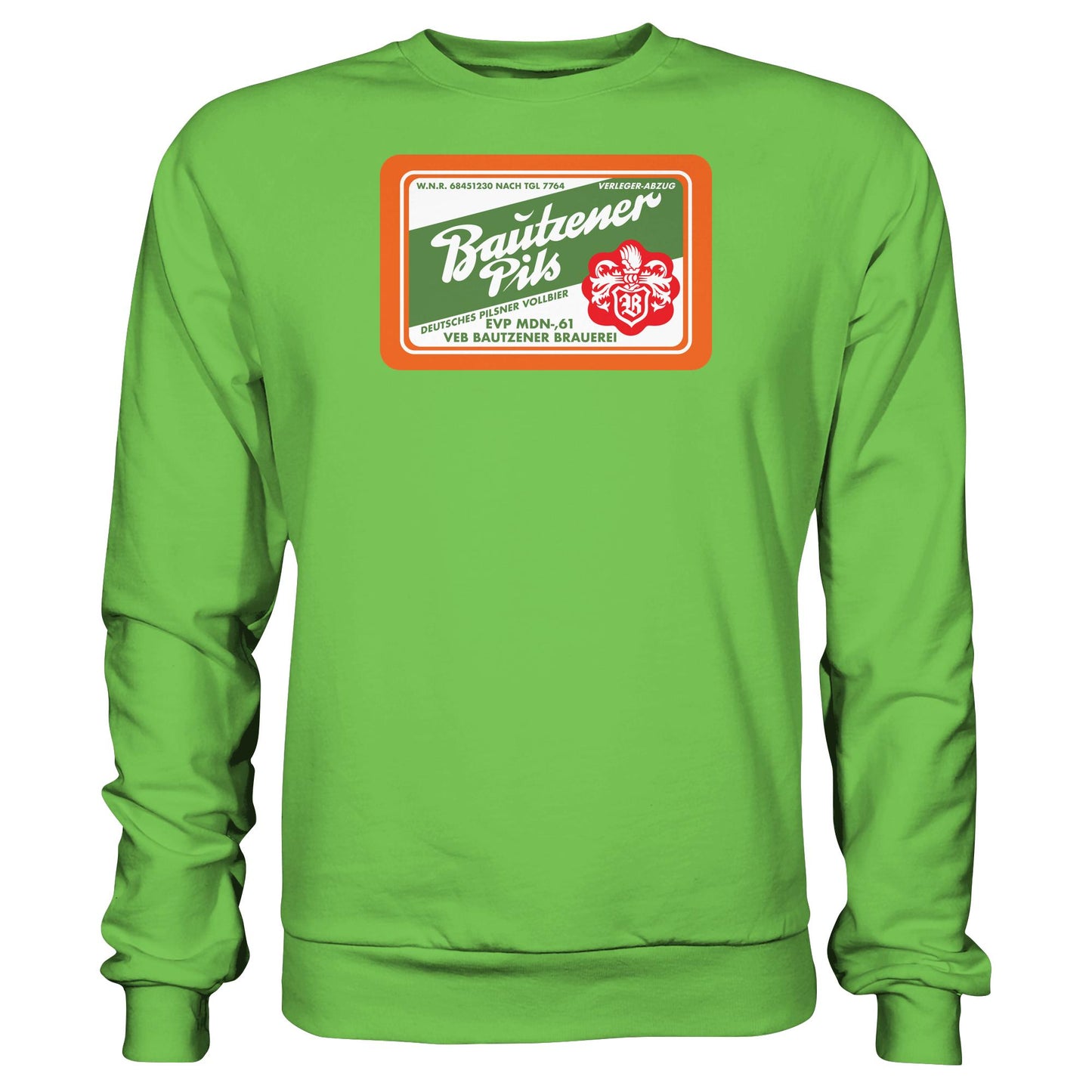 DDR Ostalgie Pullover Unisex • VEB BAUTZENER BRAUEREI