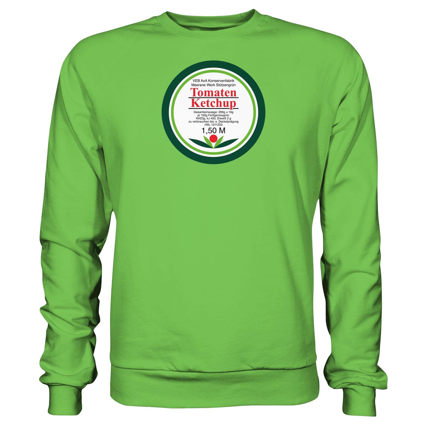DDR Ostalgie Pullover Unisex • VEB AXA KONSERVEN MEERANE - TOMATEN-KETCHUP