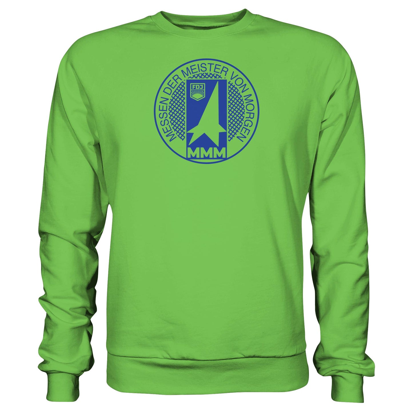 DDR Ostalgie Pullover Unisex • MMM - MESSEN DER MEISTER VON MORGEN (FDJ)