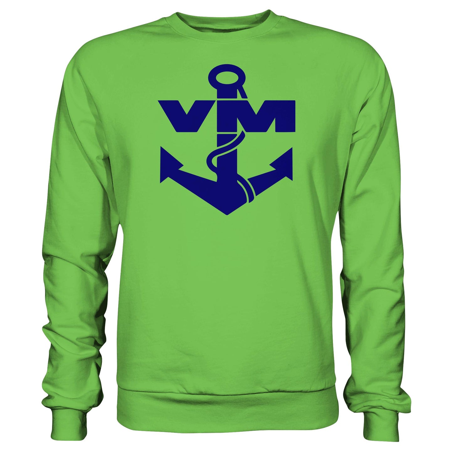 DDR Ostalgie Pullover Unisex • NVA EMBLEM - VOLKSMARINE SEESTREITKRÄFTE - BRUST